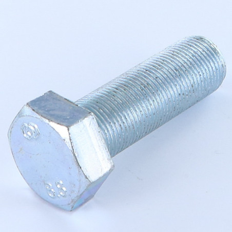 1 x Vis métaux Tête hexagonale TH M16X60 Filetage total Classe 8.8 Pas fin Pas de 150 Acier zingué