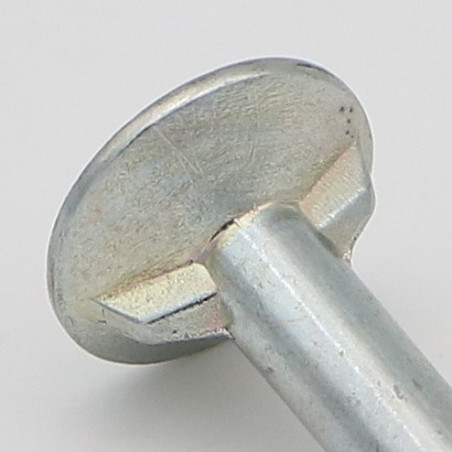 1 x CORPS TFCC tête fraisée collet carré 2 Ergots 8X200 Acier zingué