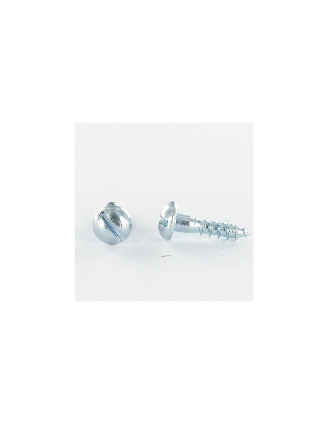 Vis Autotaraudeuses En Laiton - M1.6 X 8mm - Tête Ronde Fendue - Lot De 100 Pièces - Neuf - Marque Uxcell