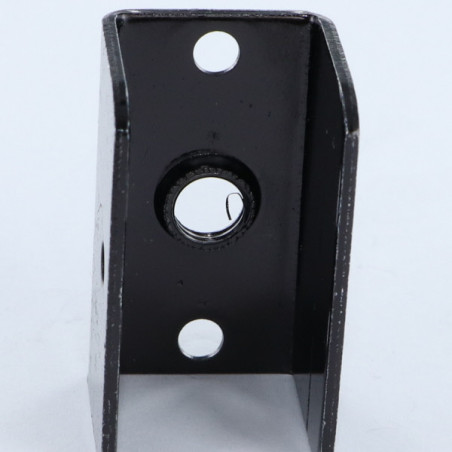 1 x SUPPORT De Fixation Forme U 22.5X40 M8 Acier zingué noir