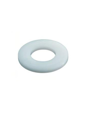 Rondelle Plate nylon naturel 5X15X1.2 L