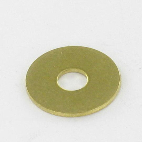 1 x Rondelle Plate M4X14X0.8 L Laiton