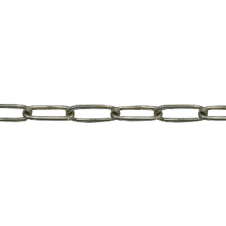 1 x M Chaîne à MAILL Long Diamètre 8 Inox A4 (vendu au m)