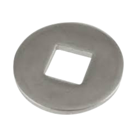 1 x Rondelle Pour construction bois intérieur carré Inox A2 18X56X5