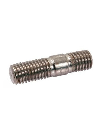 Goujon bout filetée ~1xdiamètre Inox A2 M6X20 Longueur total 26
