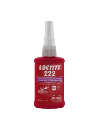 Frein filet Faible resistance 50ML LOCTITE 222