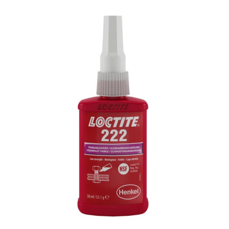 1 x Frein filet Faible resistance 50ML LOCTITE 222