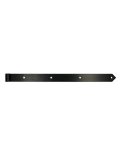 Penture pointu volet battant 16X600 Acier zingué noir