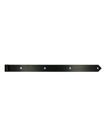 Penture pointu volet battant 18X400 Acier zingué noir