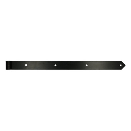 1 x Penture pointu volet battant 18X300 Acier zingué noir