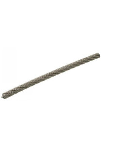 Mètre de Câble souple Diamètre 2.5 Inox A4 7X7 Charge de...