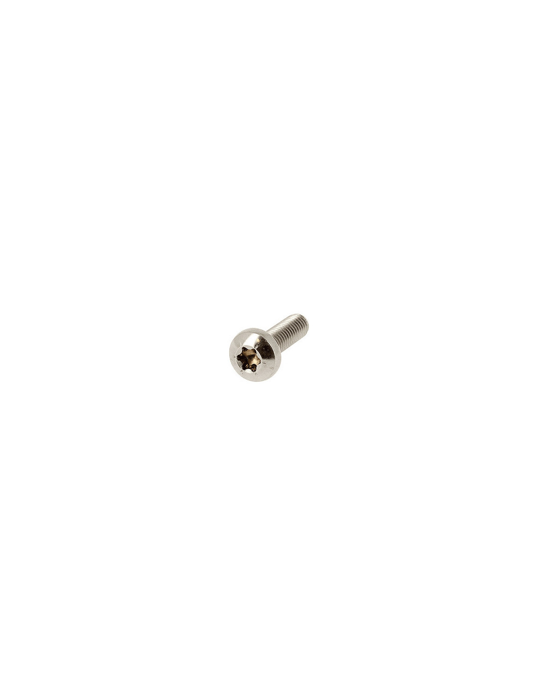 Vis à Tête Plate Torx M4x14mm En Acier Inoxydable 316 - Entièrement Filetées - Lot De 15 Pièces