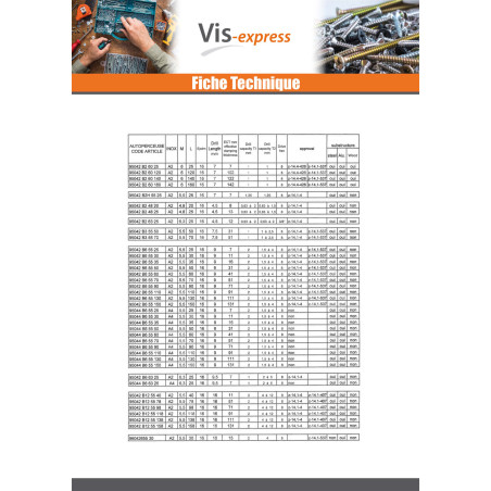 1 x Vis autoperceuse Bimétal Tête hexagonale TH 6.3X25 Filetage total Rondelle d'étanchéite EPDM 16 Epaisseur tole 2