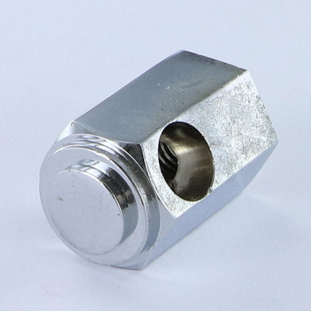 1 x Embase collerette Laiton chrome 19X30