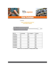 BROSSE Métallique Diamètre 14 Pour M12 2
