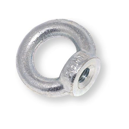 1 x Anneau de levage Femelle M10 Acier zingué