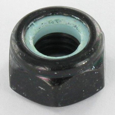 1 x Ecrou frein M5 Acier zingué noir