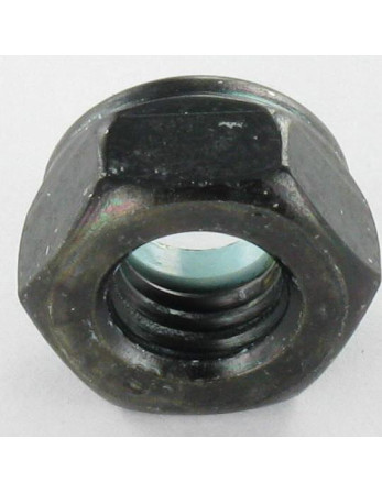 Ecrou frein M5 Acier zingué noir