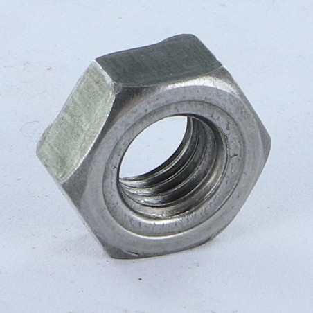 1 x Écrou hexagonale à souder M3 Acier brut 14020