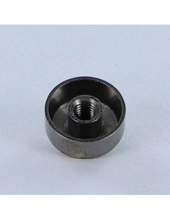 Rosace Conique Laiton chrome 10 Taraudage borgne M3 au pas de 50