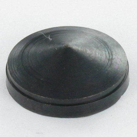1 x Rosace Conique Acier zingué noir 20 Taraudage borgne M3 au pas de 50