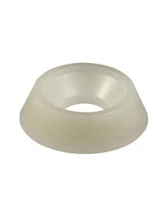 Rondelle Plate nylon naturel 13X20X2 DIN 433