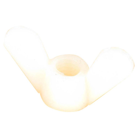 1 x Ecrou à oreille nylon naturel M5
