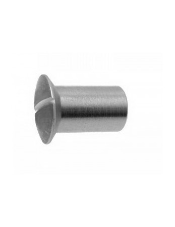 Vis HUBLOT Tête fraisée bombée TFB Fendue M6X10 7.5X15 Diamètre de tête: 10 Inox A2