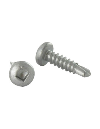 Vis autoperceuse Tête cylindrique TC Carré 4.8X25 Inox AISI 410