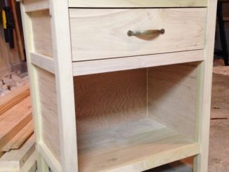 comment faire une table de nuit