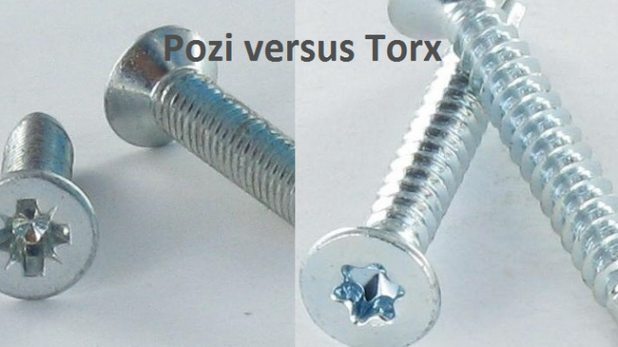 vis torx ou pozi : quoi choisir