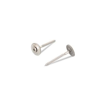 Vis faitage Tête fraisée bombée TFB TORX Inox A2 Rondelle d'étanchéite EPDM