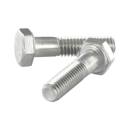 Corps de boulon filetage partiel Inox A2 Tête hexagonale TH DIN 931 ISO 4014 DIN931,ISO4014,VS4109,VS0100