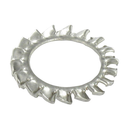 Rondelle éventail Inox A4 à dentures extérieures AZ DIN 6798 à